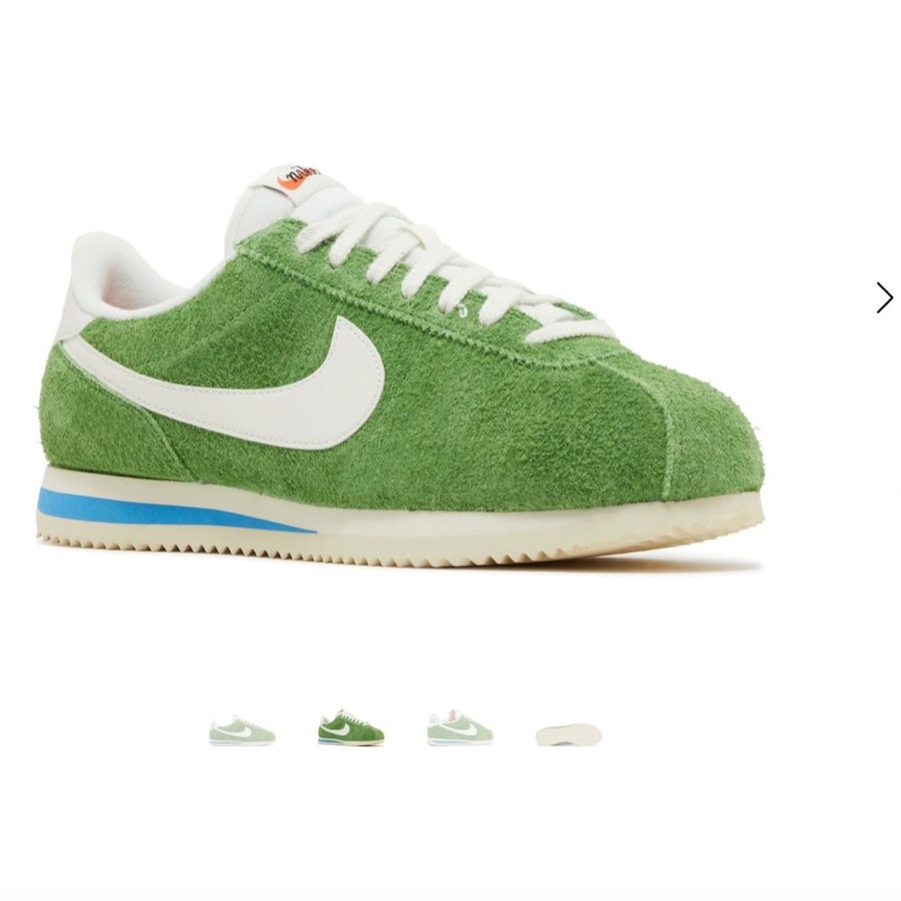 Nike Cortez Sneakers Vintage 'Chlorophyll'
